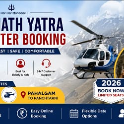 Amarnath Yatra helicopter booking